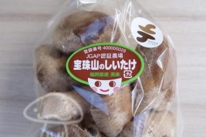 宝珠山きのこ生産組合の生しいたけ